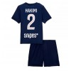 Paris Saint-Germain Achraf Hakimi #2 Hemmakläder Barn 2025-26 Kortärmad (+ Korta byxor)